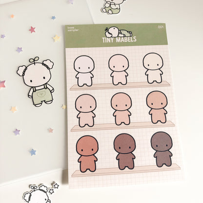 Base Sticker Sheet