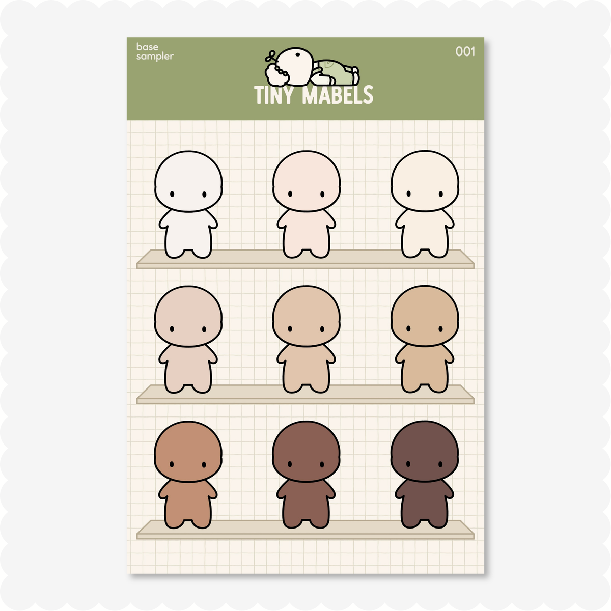 Base Sticker Sheet