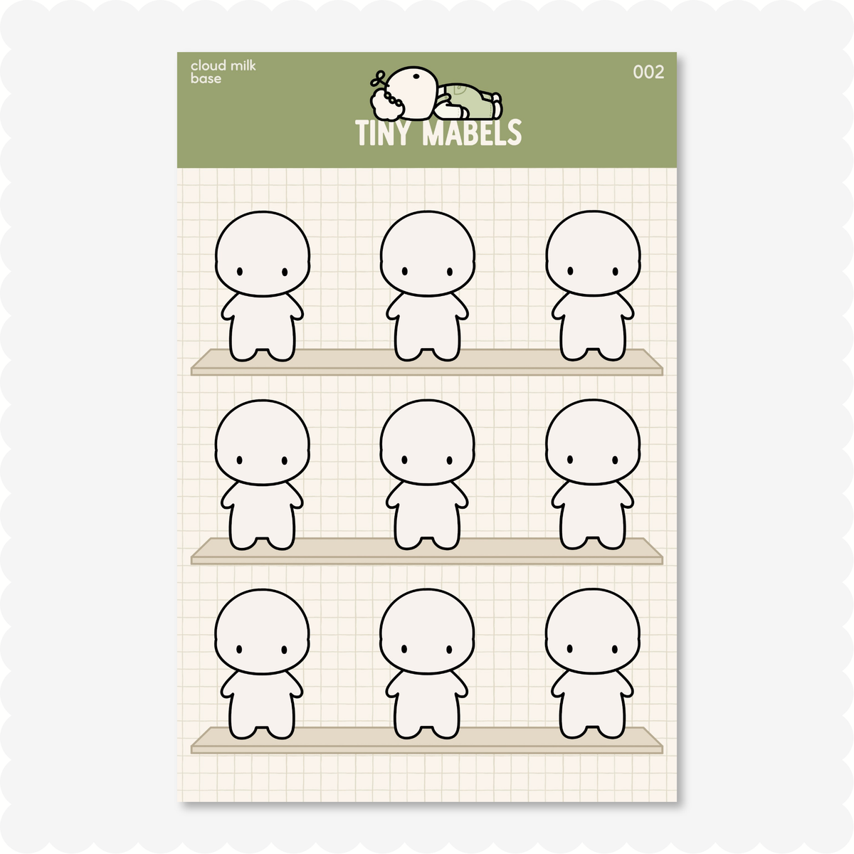 Base Sticker Sheet