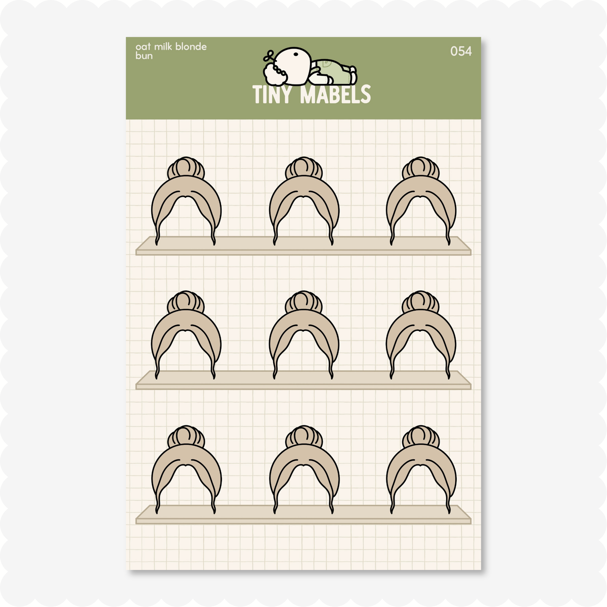 Bun Sticker Sheet