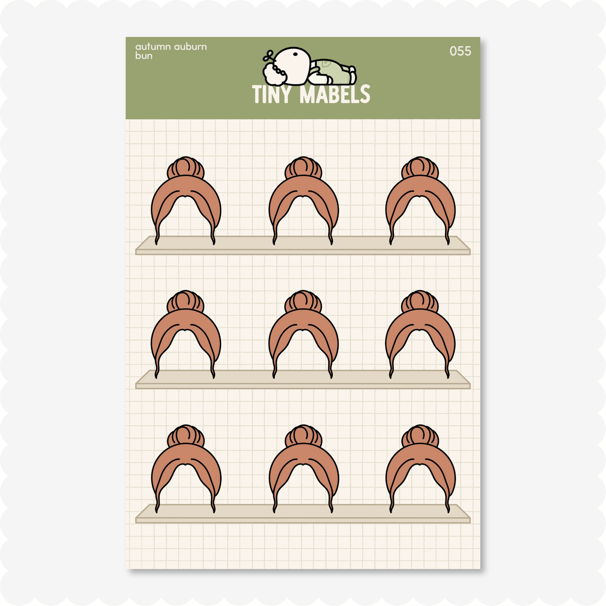 Bun Sticker Sheet