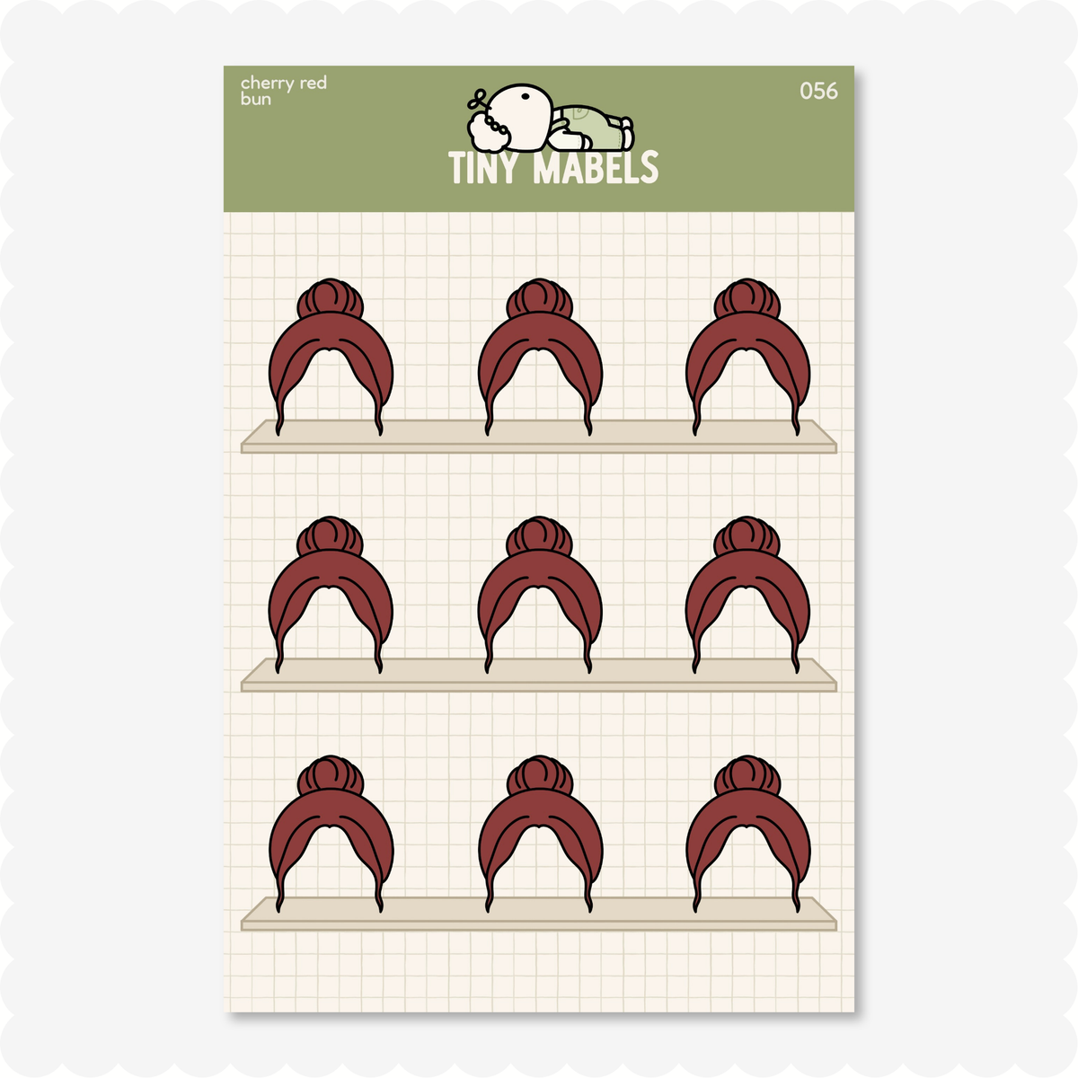 Bun Sticker Sheet