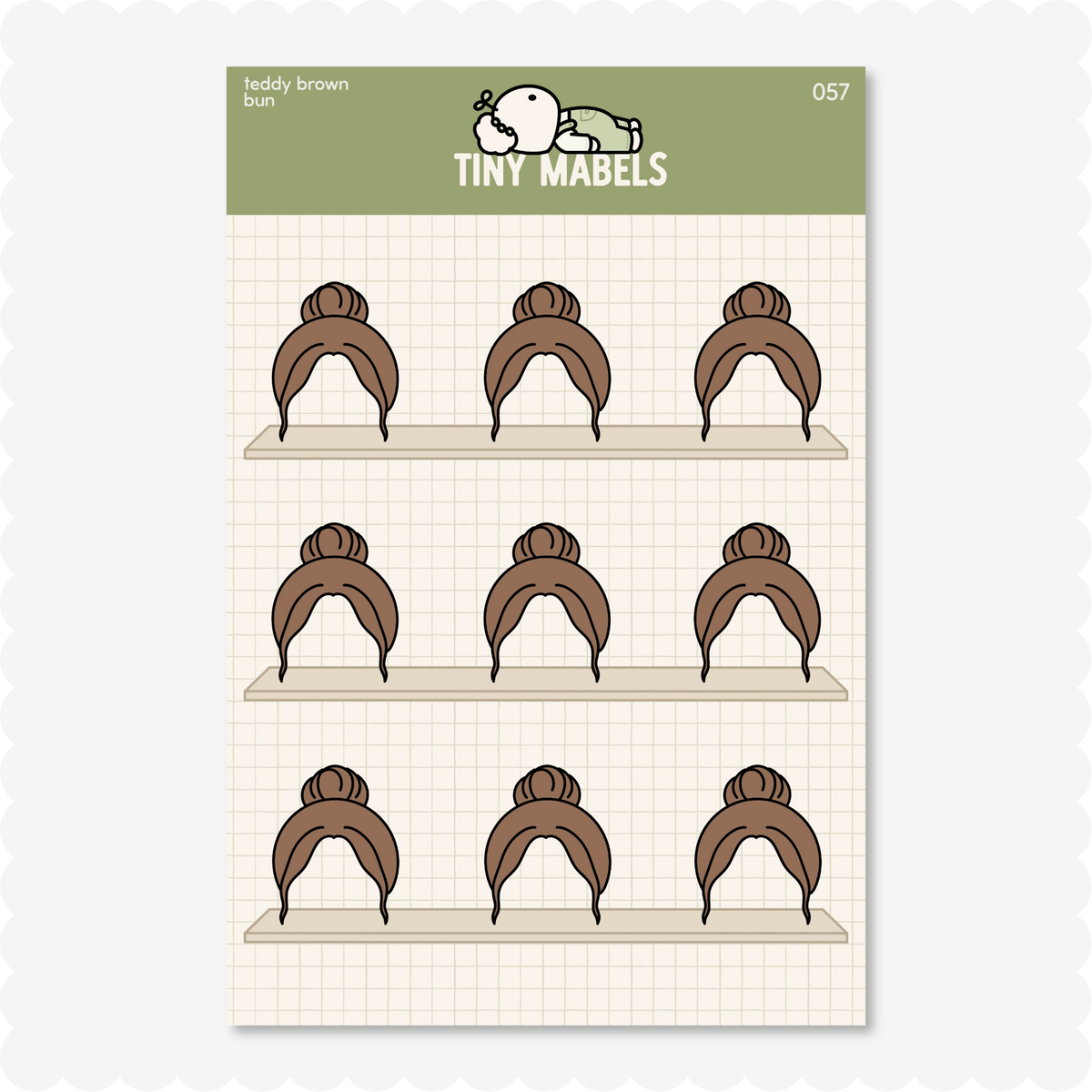 Bun Sticker Sheet