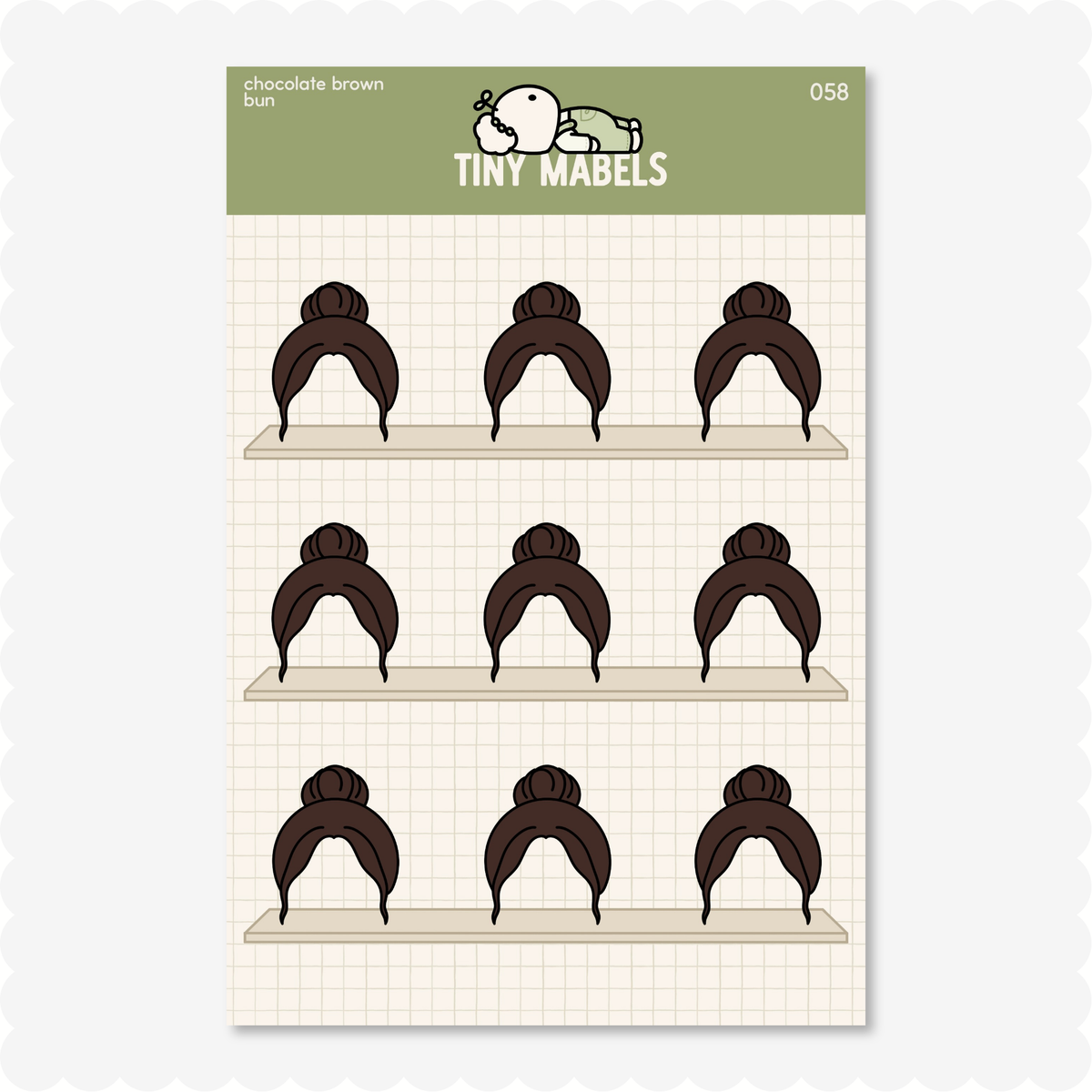 Bun Sticker Sheet