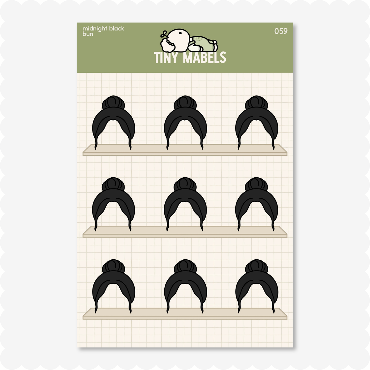Bun Sticker Sheet